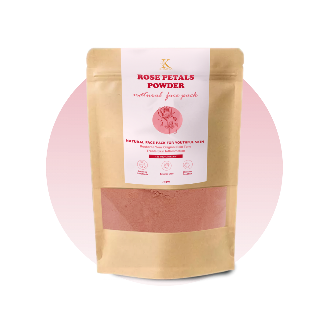 Rose Petals Face Pack Powder