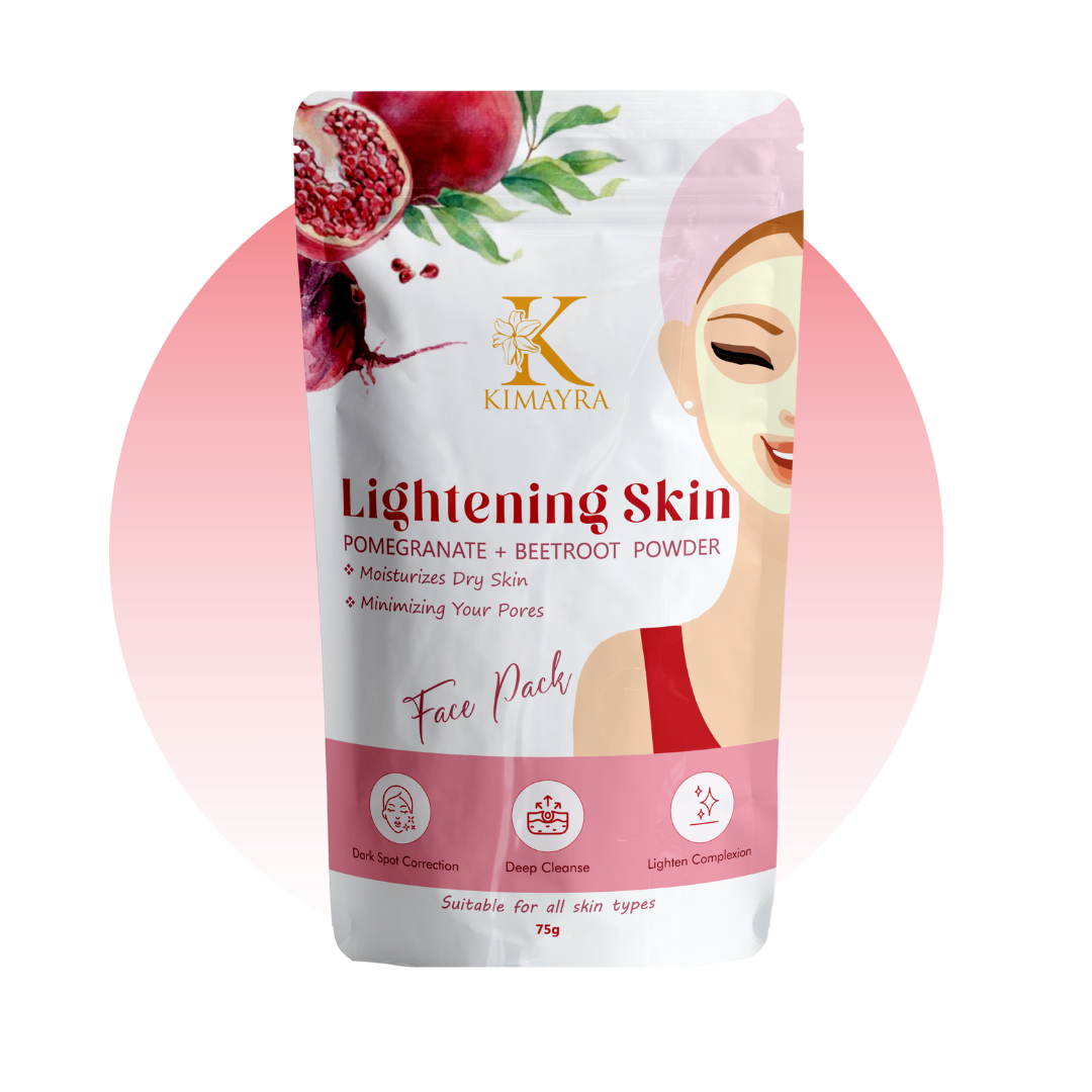 Pomegranate and Beetroot Facepack Powder Front
