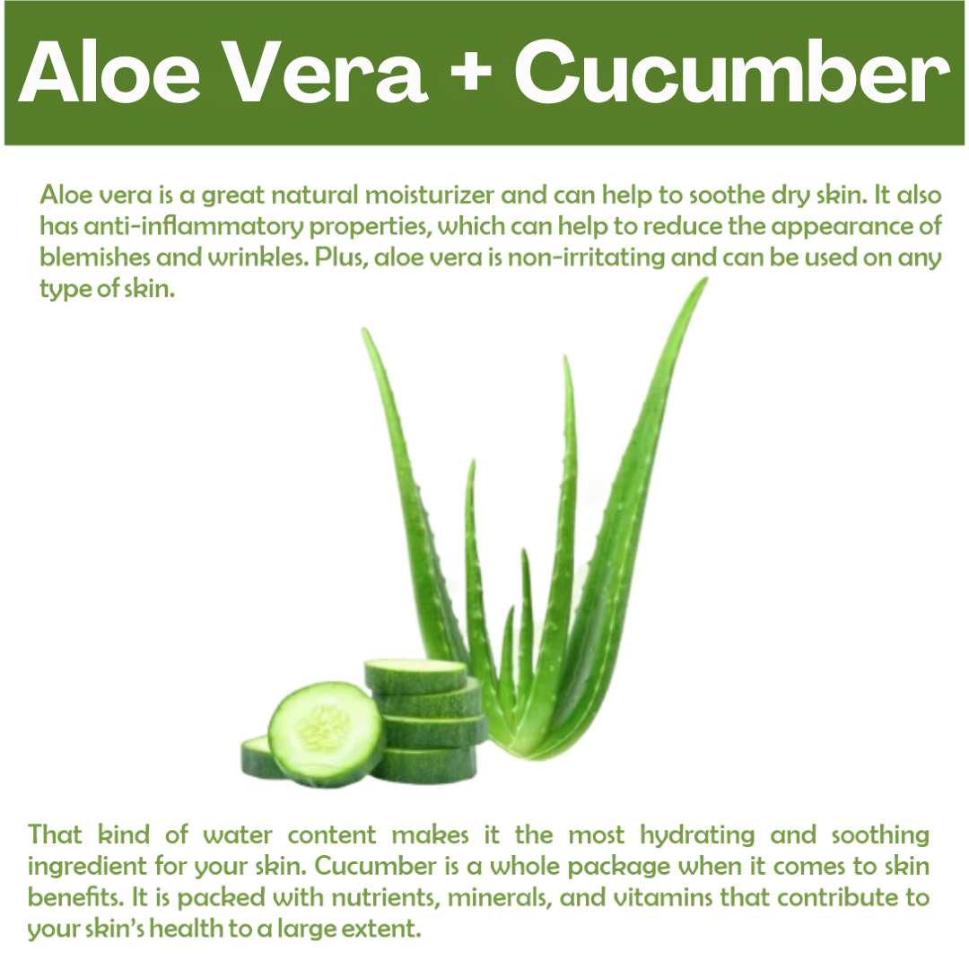 Aloe Vera Cucumber Face Pack Benefits