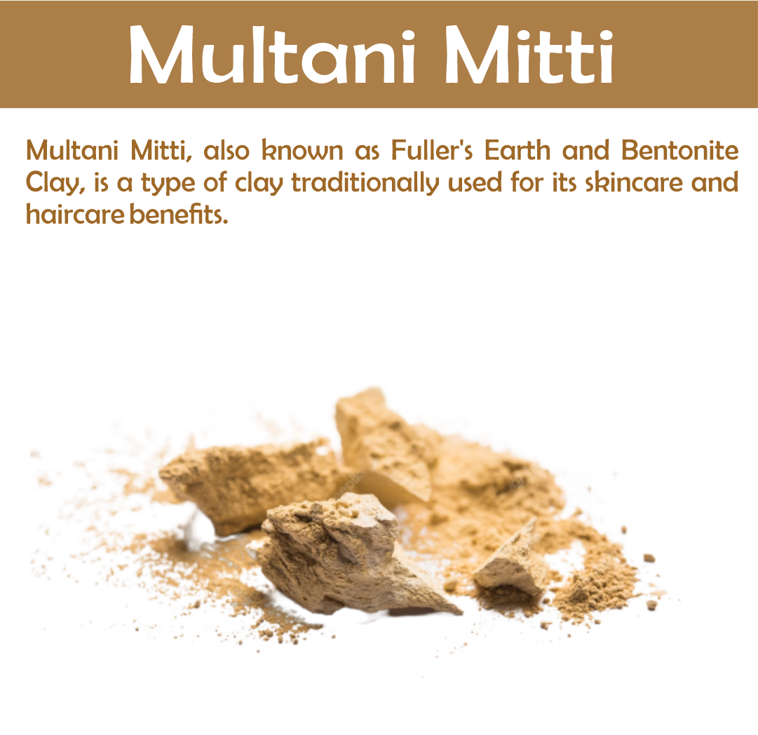 Multani Mitti Natural Skin & Hair Care Pack (200g)