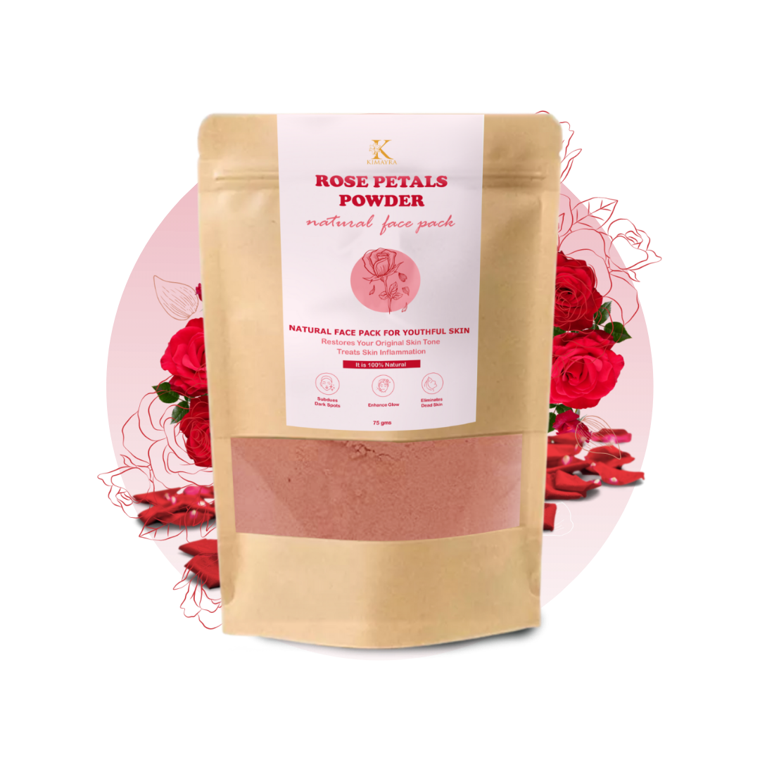 Rose Petals Face Pack Powder