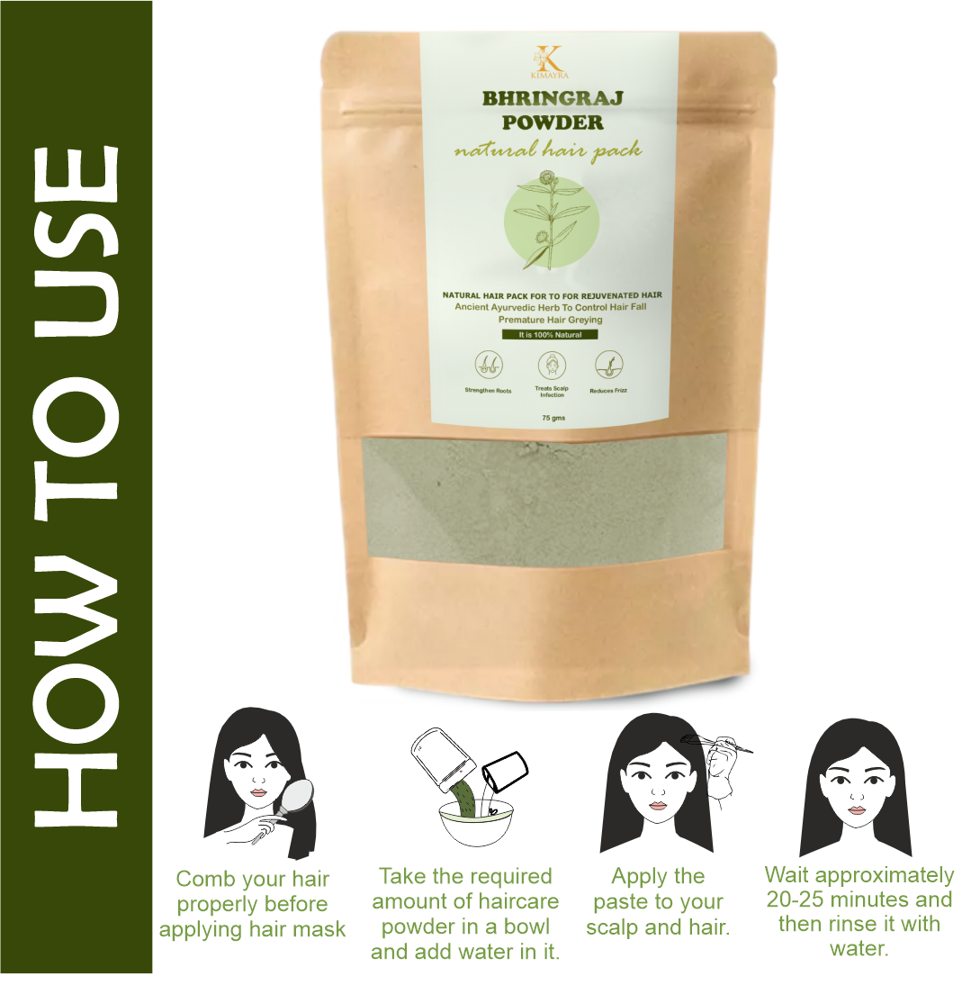 Natural Bhringraj Powder For Haircare