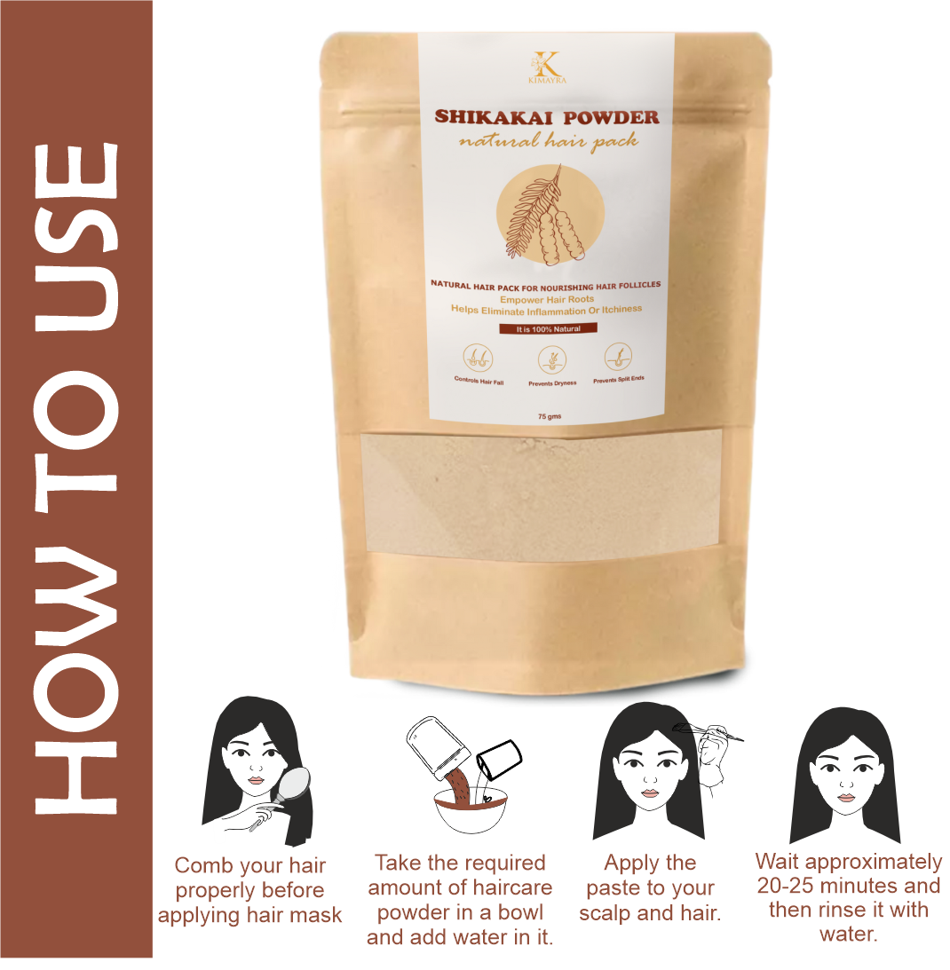 Natural Shikakai Powder for Haircare