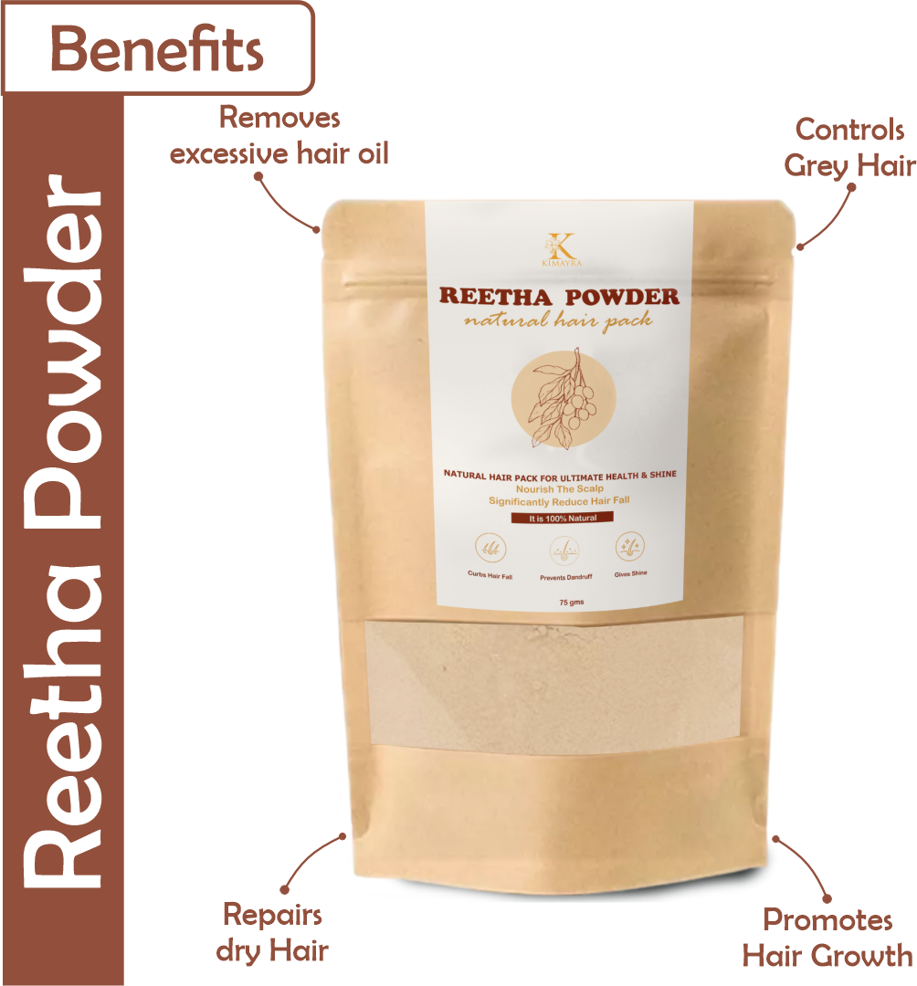 Natural Reetha Powder for Haircare