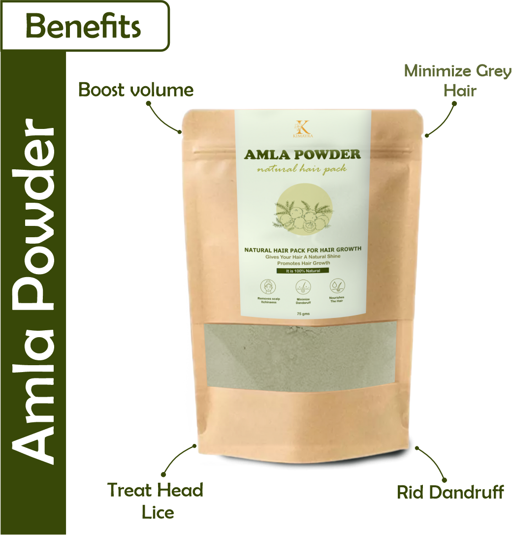 Natural Amla Powder For Hair Growth