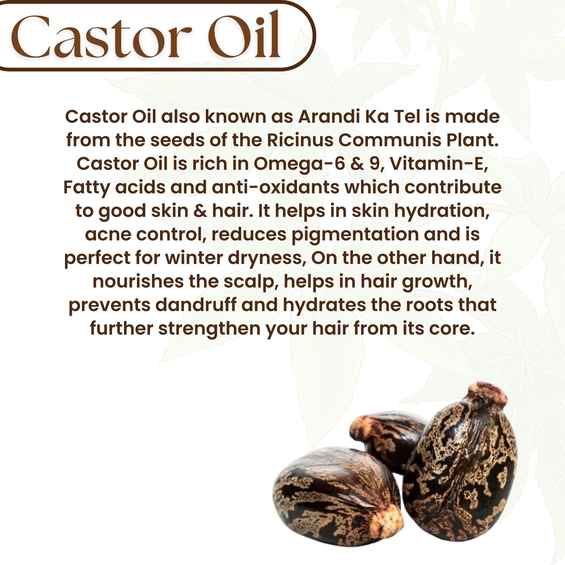 Cold Pressed Castor Oil