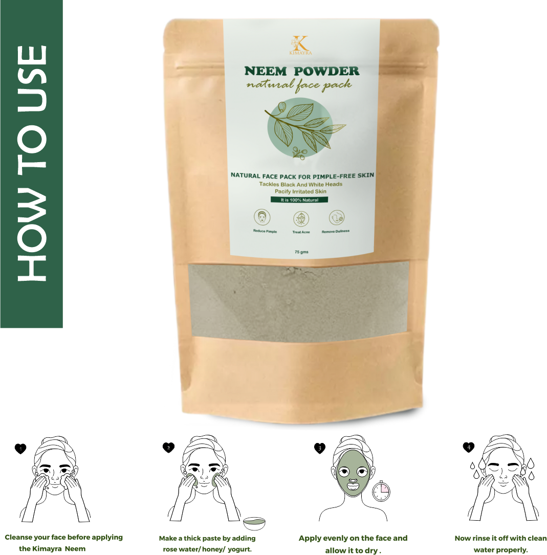 Neem Powder & Rose Water Combo