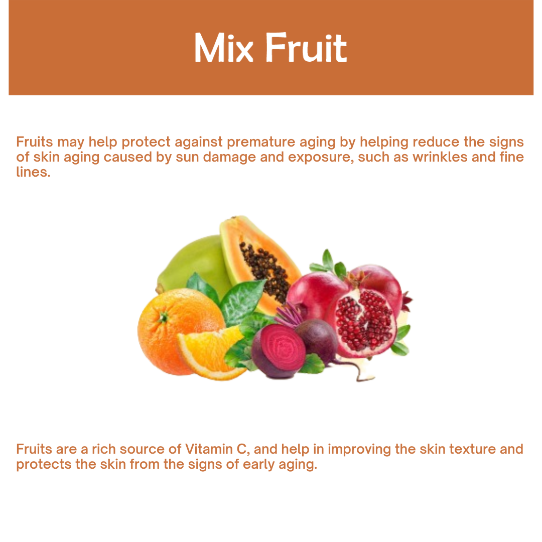 Mix Fruit Facepack ingredients details and benefits