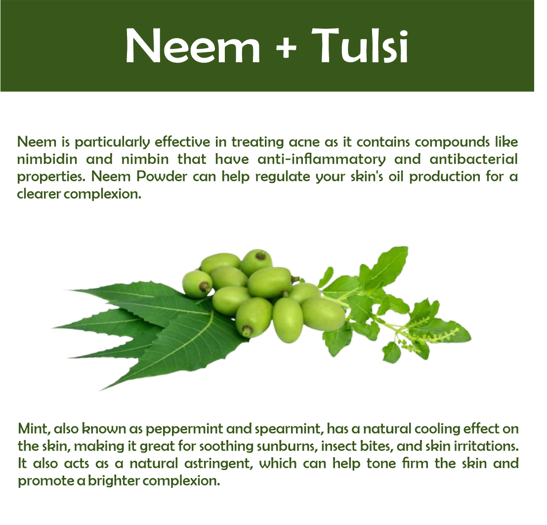 Neem and tulsi benefits 