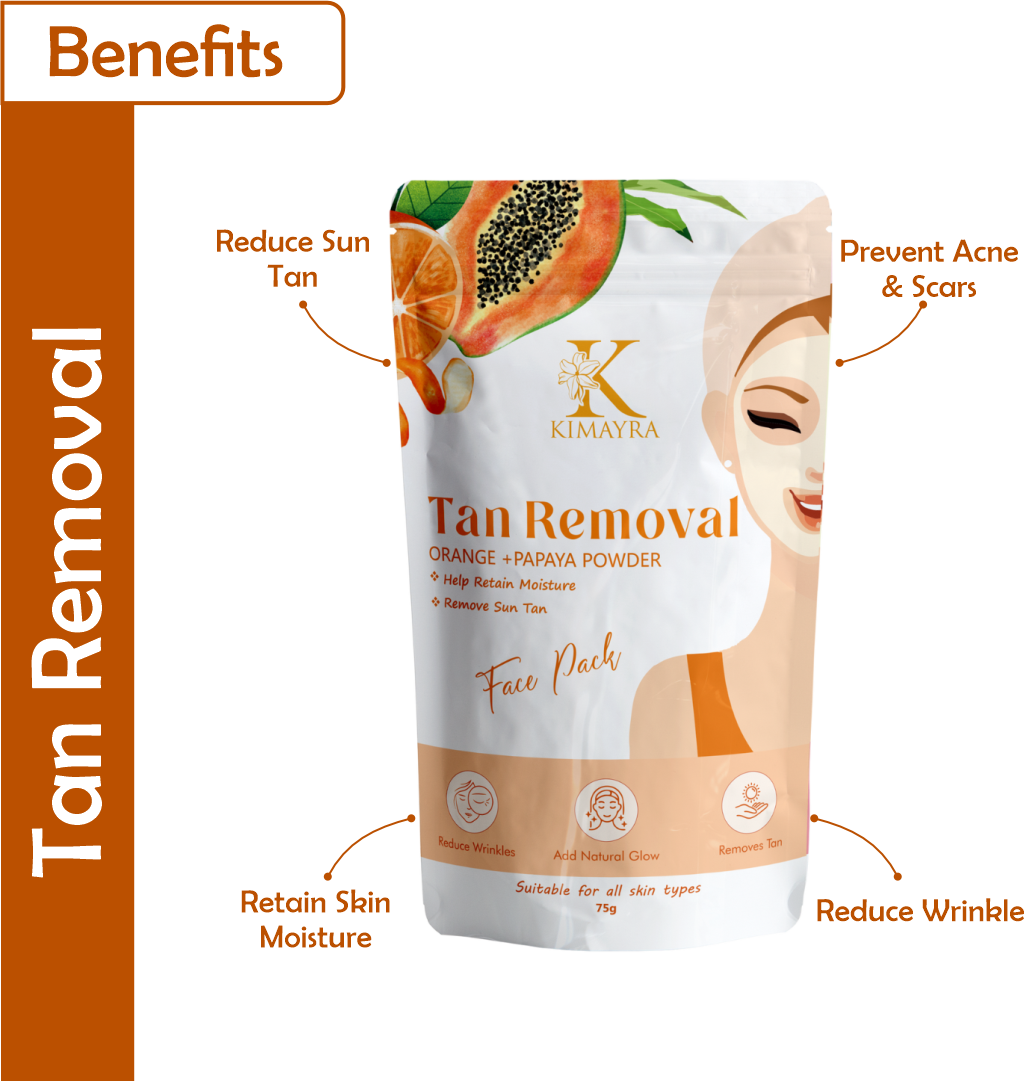 Orange and papaya Facepack Benefits Tan Remove